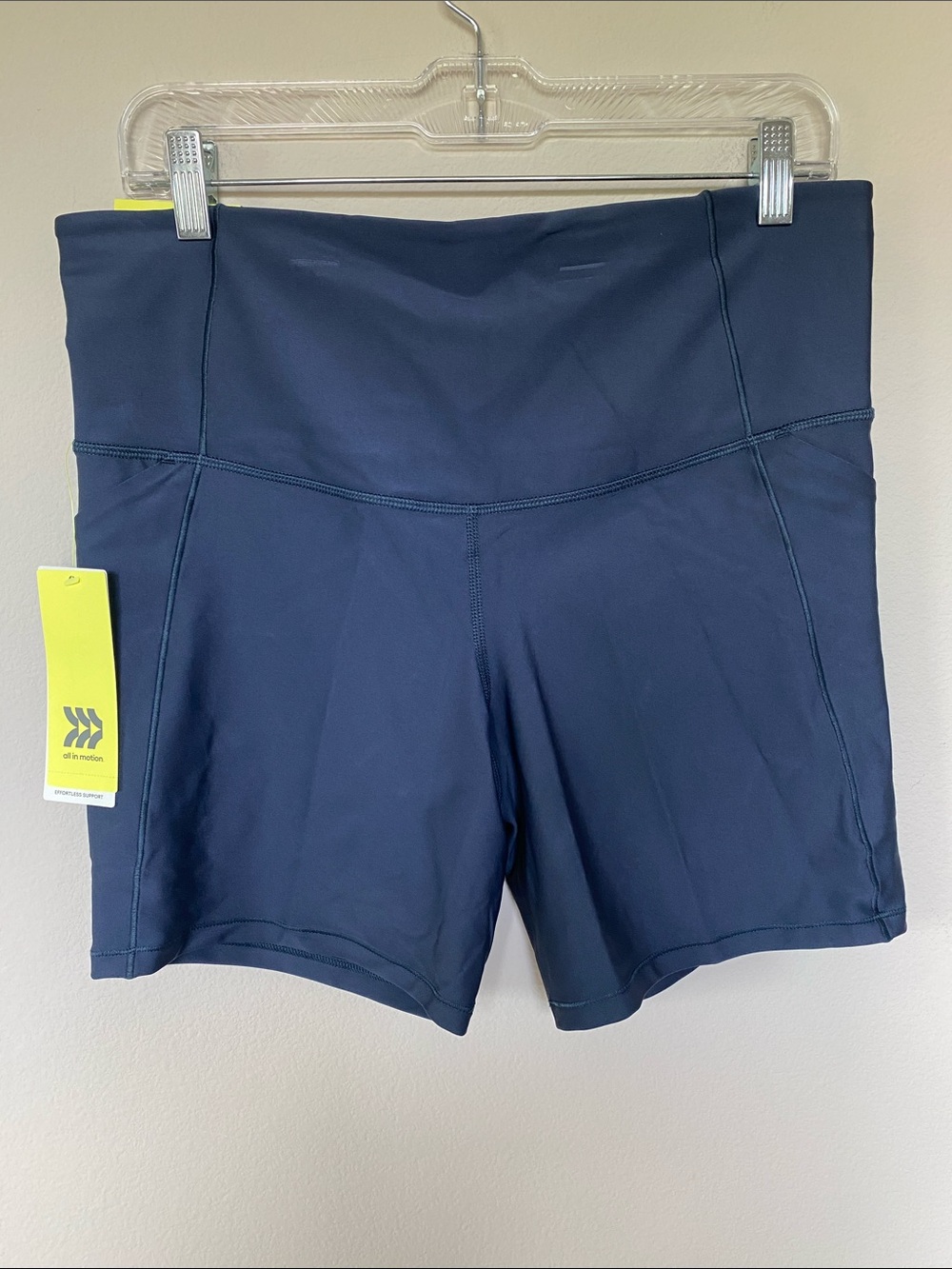All In Motion Navy Bike Shorts - UPF 50+
